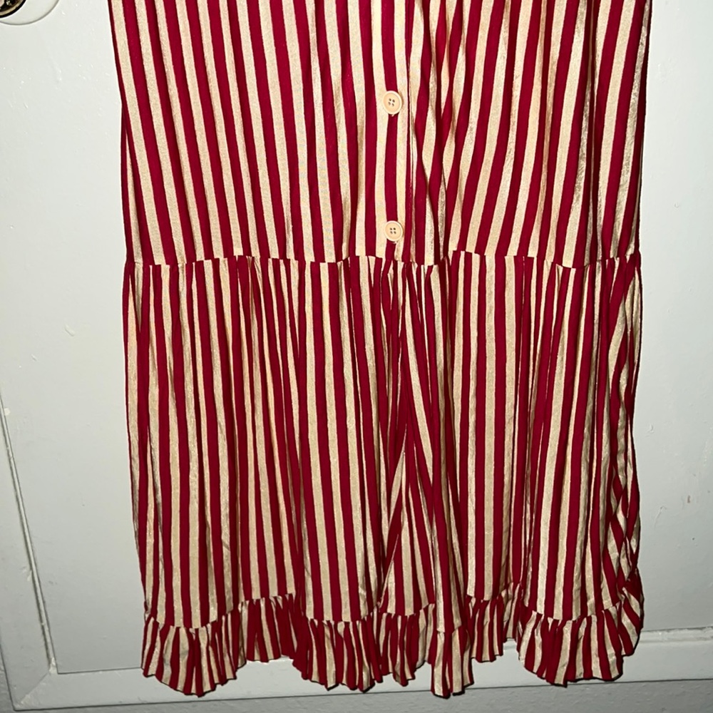 💚Zara Two-Tone Striped Dress 👗 - Picture 3 of 11